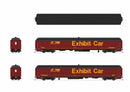 PREORDER Broadway Limited Imports HO 9938 Railroad Exhibit Car, Norfolk Southern