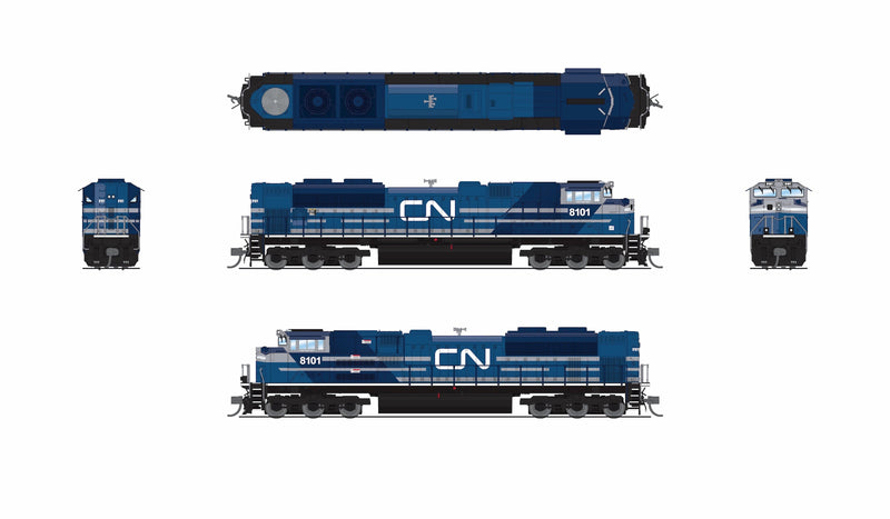 PREORDER Broadway Limited Imports N 9965 EMD SD70ACe, Canadian National