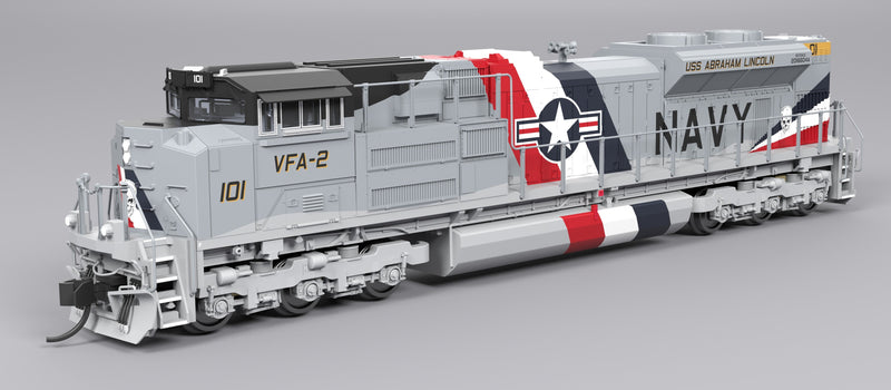 PREORDER Broadway Limited Imports N 9983 EMD SD70ACe, US Navy Fantasy Paint