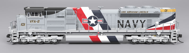 PREORDER Broadway Limited Imports N 9983 EMD SD70ACe, US Navy Fantasy Paint