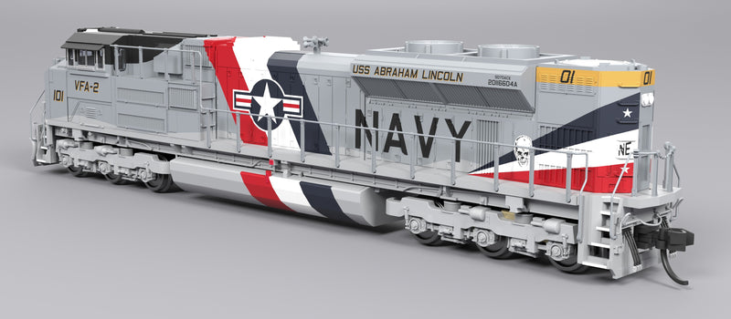 PREORDER Broadway Limited Imports N 9983 EMD SD70ACe, US Navy Fantasy Paint