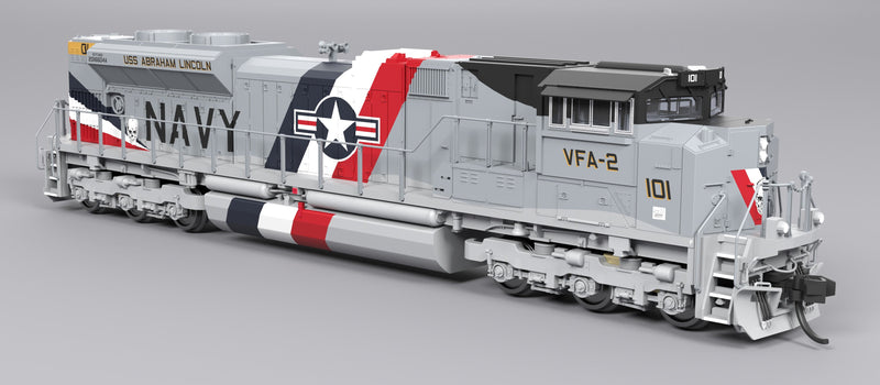 PREORDER Broadway Limited Imports N 9983 EMD SD70ACe, US Navy Fantasy Paint