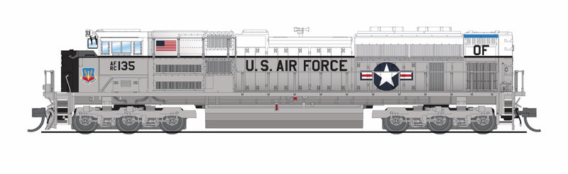 PREORDER Broadway Limited Imports N 9984 EMD SD70ACe, US Air Force Fantasy Paint (Paragon4 DCC & Sound Equipped)