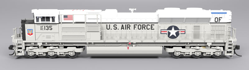 PREORDER Broadway Limited Imports N 9985 EMD SD70ACe, US Air Force Fantasy Paint