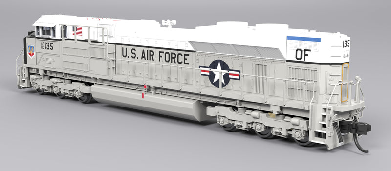 PREORDER Broadway Limited Imports N 9984 EMD SD70ACe, US Air Force Fantasy Paint (Paragon4 DCC & Sound Equipped)