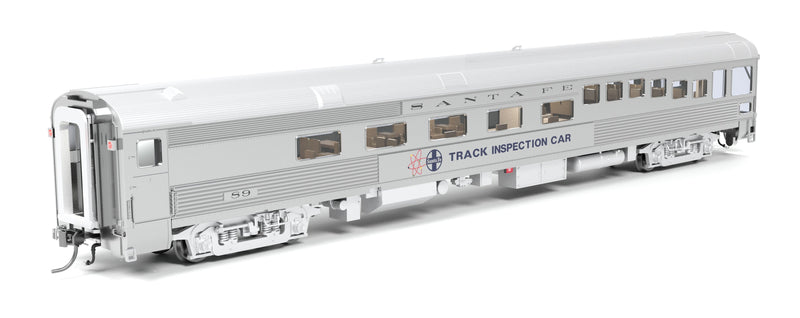 PREORDER Broadway Limited Imports HO 9990 ATSF Track Inspection Car, Atchison Topeka & Santa Fe 1975-1982