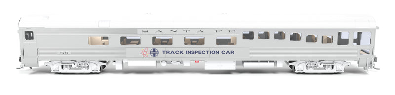 PREORDER Broadway Limited Imports HO 9990 ATSF Track Inspection Car, Atchison Topeka & Santa Fe 1975-1982