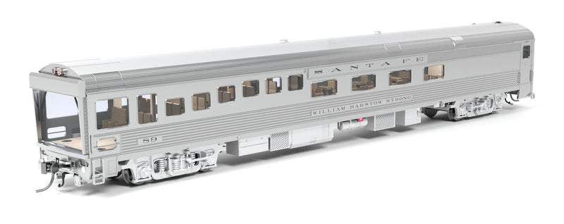 PREORDER Broadway Limited Imports HO 9992 ATSF Track Inspection Car, Atchison Topeka & Santa Fe "William Barstow Strong" 1990-1995
