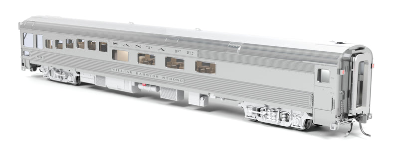PREORDER Broadway Limited Imports HO 9992 ATSF Track Inspection Car, Atchison Topeka & Santa Fe "William Barstow Strong" 1990-1995