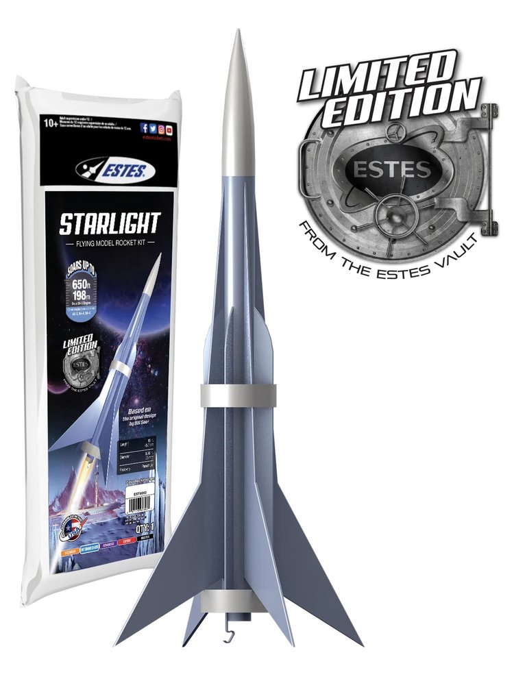 Estes Rockets 2024 9992 Starlight model rocket kit