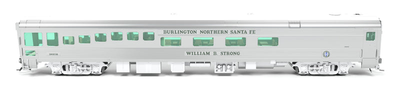PREORDER Broadway Limited Imports HO 9993 BNSF Track Inspection Car, Burlington Northern Santa Fe "William Barstow Strong" 1996-2008