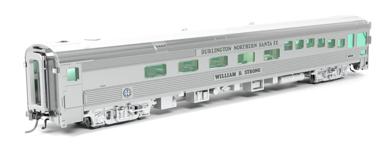 PREORDER Broadway Limited Imports HO 9993 BNSF Track Inspection Car, Burlington Northern Santa Fe "William Barstow Strong" 1996-2008