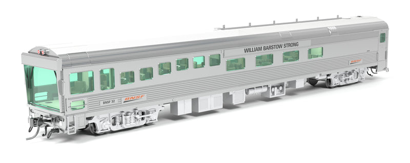 PREORDER Broadway Limited Imports HO 9994 BNSF Track Inspection Car, Burlington Northern Santa Fe "William Barstow Strong" 2008-2013