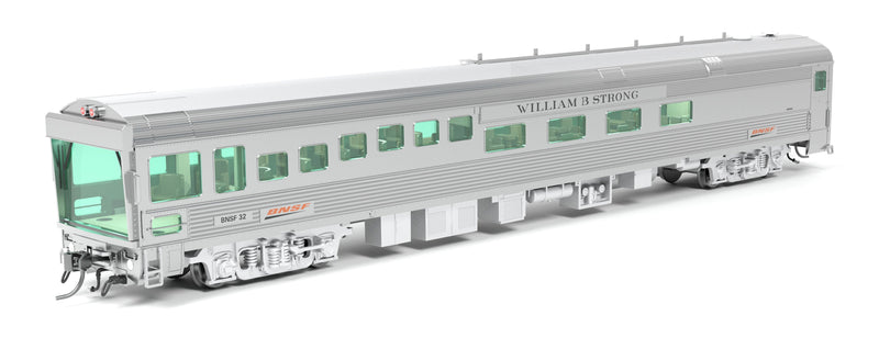 PREORDER Broadway Limited Imports HO 9995 BNSF Track Inspection Car, Burlington Northern Santa Fe "William Barstow Strong" 2013-2018