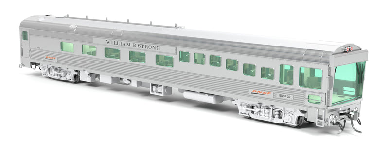 PREORDER Broadway Limited Imports HO 9996 BNSF Track Inspection Car, Burlington Northern Santa Fe "William Barstow Strong" 2018-Present