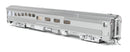 PREORDER Broadway Limited Imports HO 9997 ATSF Track Inspection Car, Unlettered Stainless Steel