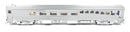 PREORDER Broadway Limited Imports HO 9997 ATSF Track Inspection Car, Unlettered Stainless Steel