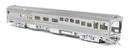 PREORDER Broadway Limited Imports HO 9997 ATSF Track Inspection Car, Unlettered Stainless Steel