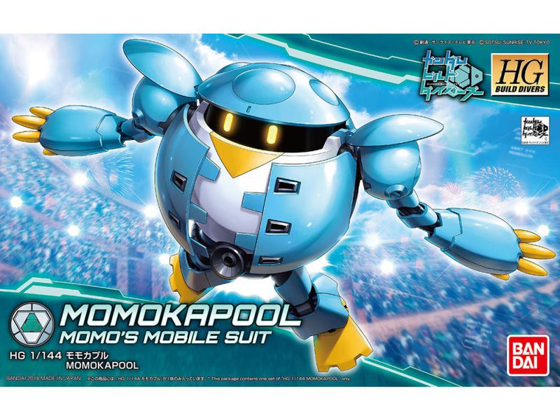 Bandai  2426160 Gundam Build Divers HGBD MomoKapool 1/144 Scale Model Kit