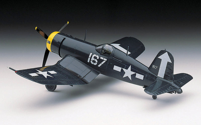 Hasegawa Models 140 F4U-1D Corsair 1:72 SCALE MODEL KIT