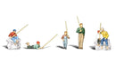 Woodland Scenics N A2179 Scenic Accents Figures, Gone Fishing (5)