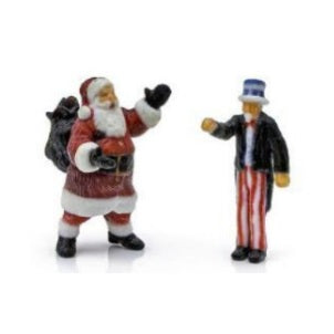 PREORDER Woodland Scenics O A2864 Find Me Figures Holiday Figures (2-Pack)
