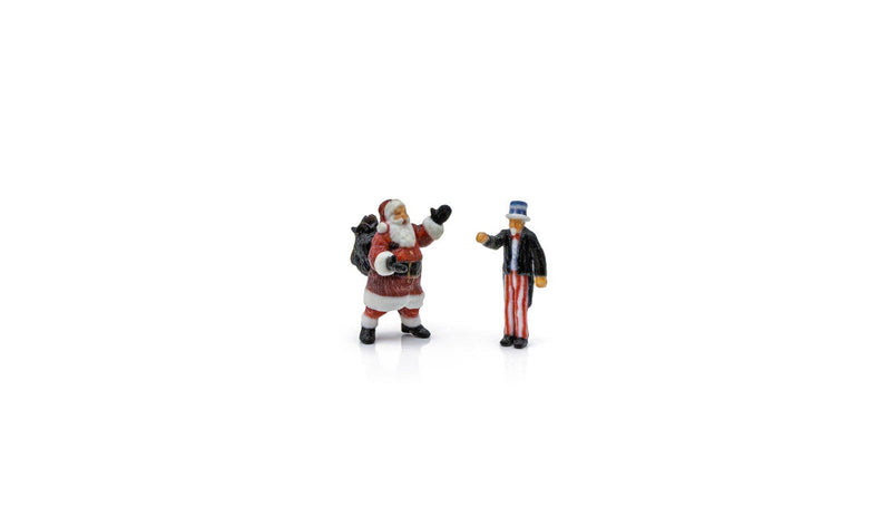 PREORDER Woodland Scenics O A2864 Find Me Figures Holiday Figures (2-Pack) | 26.99
