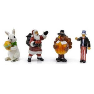 PREORDER Woodland Scenics N A2873 Find Me Figures Holiday Figures (4-Pack)