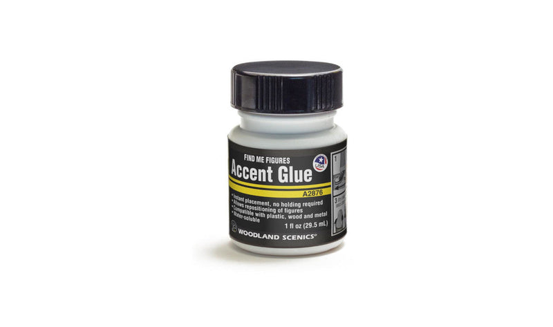PREORDER Woodland Scenics A2876 Accent Glue (1oz) | 4.49