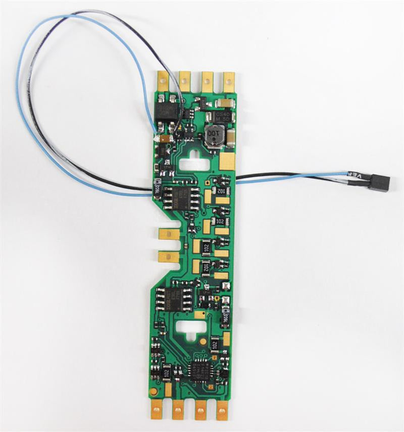 Train Control Systems HO 1431 A6X-KAC DCC Decoder, Drop-in AT-Style Board