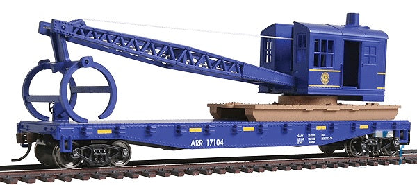 Walthers Trainline HO 931-1780 Log Crane Car, Alaska Railroad