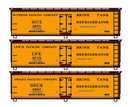 PREORDER Accurail HO 8194 40'Wd Reefer Priv Pack 3/
