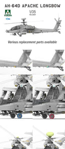 Takom 2601 AH-64D Apache Longbow Attack Helicopter Kit 1:35