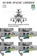 Takom 2601 AH-64D Apache Longbow Attack Helicopter Kit 1:35