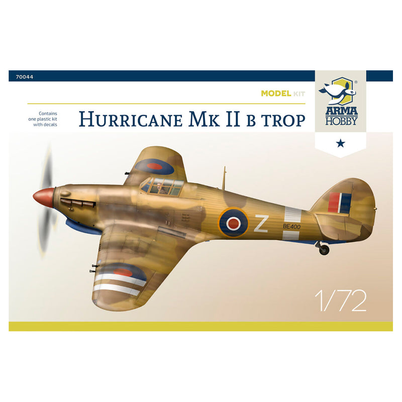 Arma Hobby 1/72 Hurricane Mk II B with Tropical Filter
