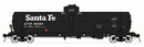 American Limited HO 1825 GATC Welded Tank Car, Santa Fe