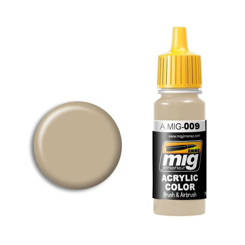 Ammo Mig 0009 SANDGRAU RAL7027