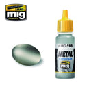 Ammo Mig 0195 METALLIC SILVER 17ML