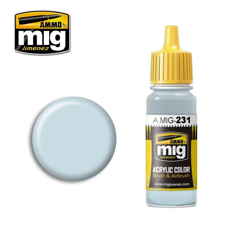 Ammo Mig 0231 RLM 65 HELLBLAU
