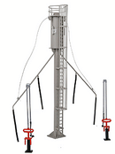 American Limited N 5150 Synder Fuel Crane Kits (2 Cranes)