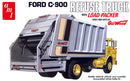 AMT Model Kits AMT1247 Ford C-900 Gar Wood Load Packer Garbage Truck 1:25