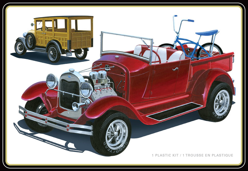 AMT Model Kits AMT1269M 1929 FORD WOODY PICKUP 1:25 SCALE MODEL KIT