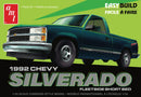 AMT Model Kits AMT1408M 1992 Chevrolet Silverado Shortbed Fleetside Pickup Easy Build 1:25