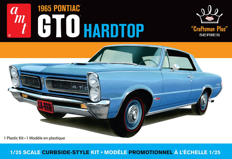 AMT AMT1410M 1965 PONTIAC GTO HARDTOP CRAFTSMAN PLUS 1:25 SCALE MODEL KIT