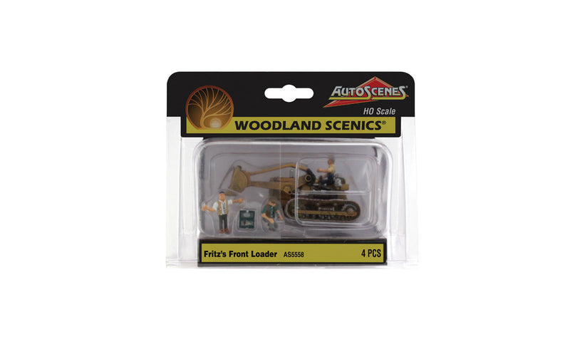 Woodland Scenics AS5558 Fritzs Front Loader, HO Scale