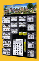 Woodland Scenics HO/N ASSTA2850 Find Me Figures 4-Pack Assortment