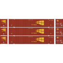 PREORDER Athearn ATH-1003 HO 53ft Jindo Container, STXU