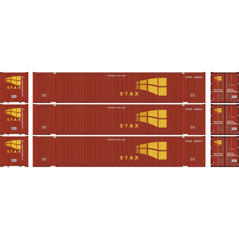 PREORDER Athearn ATH-1003 HO 53ft Jindo Container, STXU