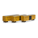 Athearn ATH-1050 HO 50ft ACF Outside Post Box Car, RBOX