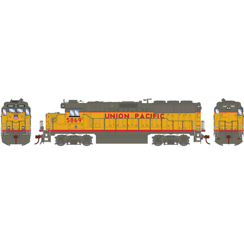 PREORDER Athearn ATH-1051 HO EMD GP60 Locomotive with DCC & Sound, UP